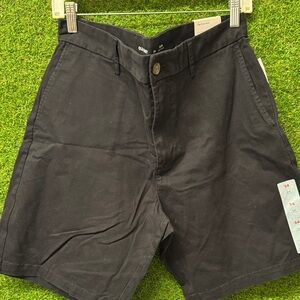 Old Navy Black Men's Flat Front Shorts